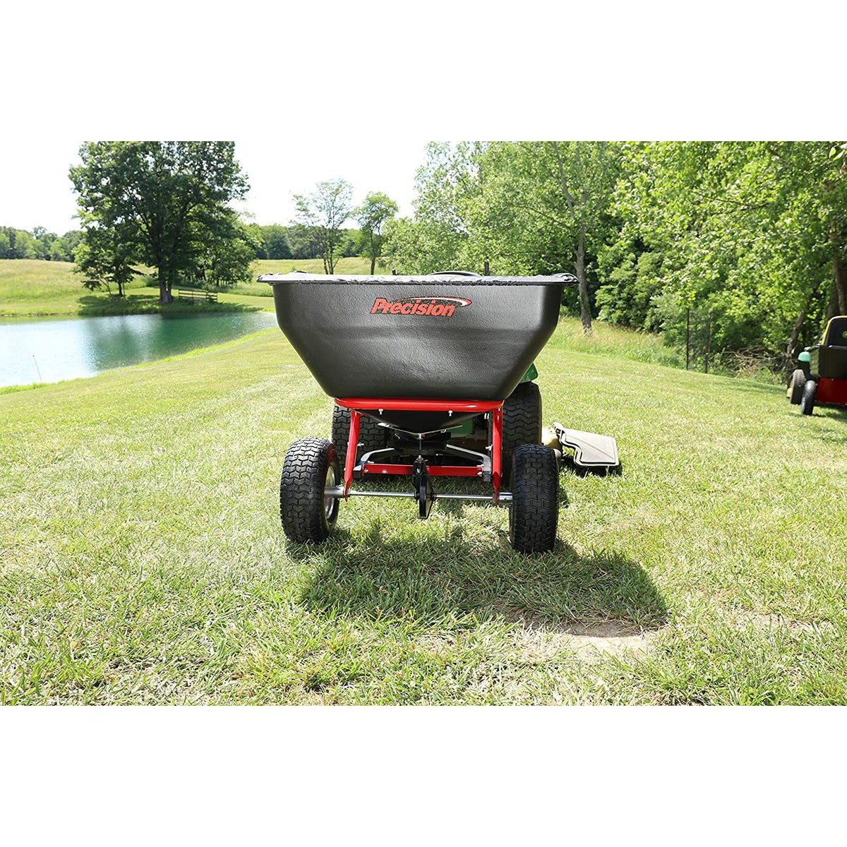 Commercial Tow Behind Broadcast Spreader w/ Control Rod 200 #