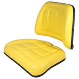2 Piece Mechanical Suspension Tractor Seat Cushion Set