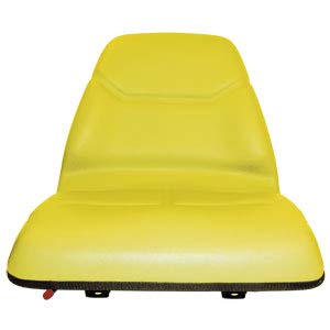 Skid Loader Compact Lawn Mower Garden Tractor Seat w/ Slide Tracks