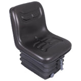 16" Narrow Compact Tractor Seat w/ Suspension