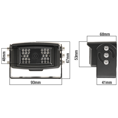 CabCAM WaterProof 110° Angle Observation Camera w/ audio