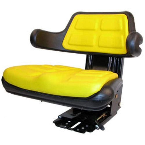Farm Tractor Seat w/ Suspension & Armrests