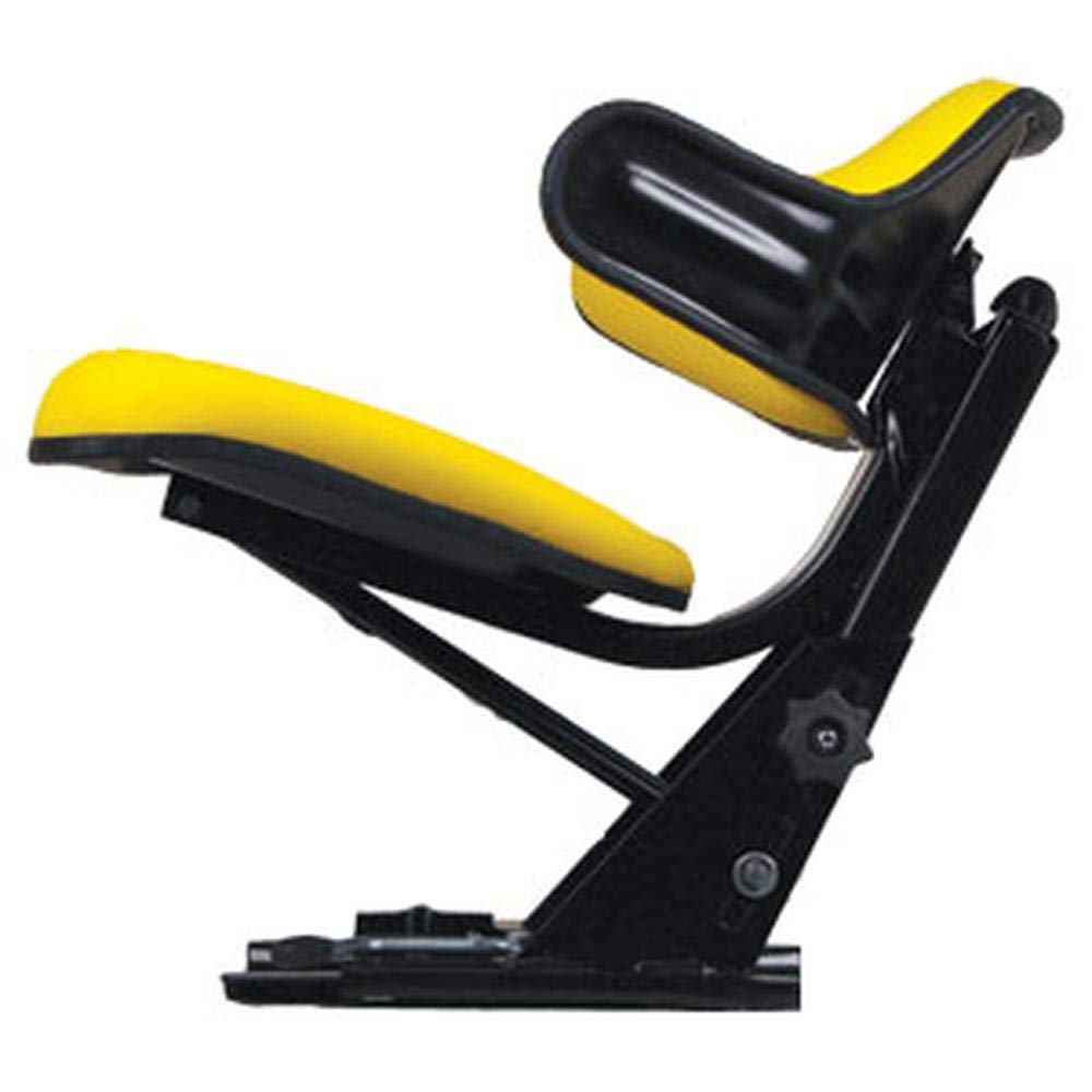 Tractor Seat with Fixed 16 degree Angle Mount for John Deere