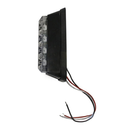 4 LED Strobe Effect Amber Safety Warning Light