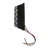 4 LED Strobe Effect Amber Safety Warning Light
