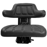 Flip up Tractor Seat with Suspension / Arm Rests