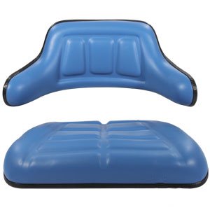 2 Piece Wrap Apround Backrest Tractor Seat Cushion Set