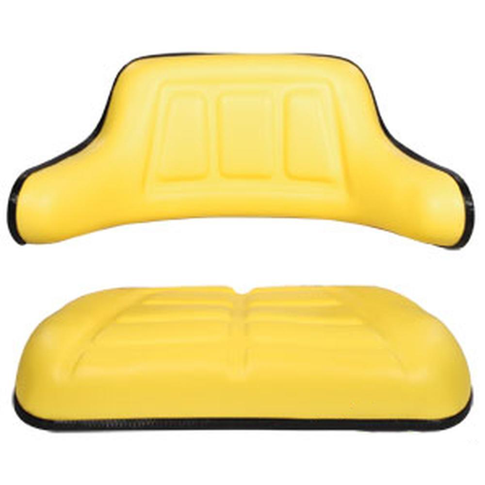 2 Piece Wrap Apround Backrest Tractor Seat Cushion Set
