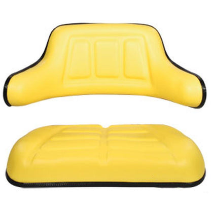 2 Piece Wrap Apround Backrest Tractor Seat Cushion Set