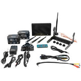 CabCAM 7" Monitor 2.4 Ghz Wireless Observation System w/ 2 Cameras