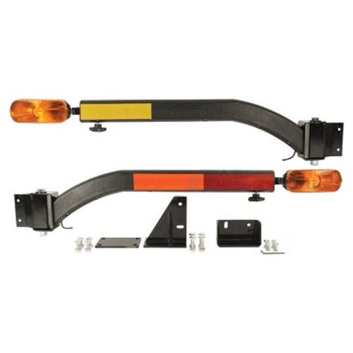 Fender Mount Tractor Extremity LED Road Safety Warning Light Kit