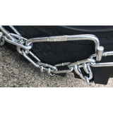20 x 8 - 8 20 x 8 - 10 Heavy Duty Tire Chain (Pair) 4 Link