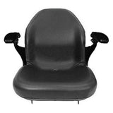 New Holland Case IH Agco Compact Tractor Mower High Back Seat w/ Armrests