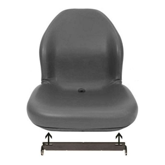 Gator Loader Compact Lawn Mower Garden Tractor Seat w/ Flip Bracket