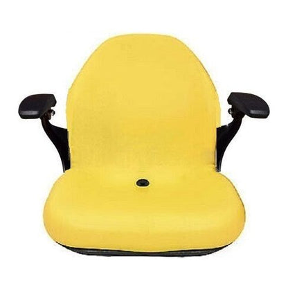 Bucket Seat w/ Armrest for John Deere 650, 750, 850, 950, 1050, 900HC