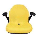 John Deere 50 Series Compact Tractor High Back Seat w/ Armrest