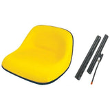 Lawn Mower Garden Tractor Seat w/ Slide Tracks