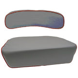 2 Piece Tractor Seat (Strap Style) Cushion Set for Massey Ferguson, Allis Chalmers, Oliver