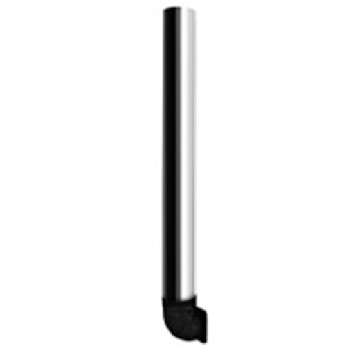 Chrome Exhaust Pipe for John Deere 36" Tall - 4" OD