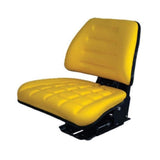 Heavy Duty Farm Tractor Seat w/ Suspension & Trapezoidal Backrest