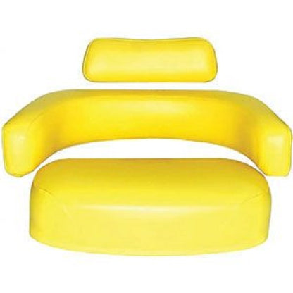 3 Piece Combine Harvester Loader Tractor Seat Cushion Set for John Deere