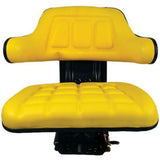 Heavy Duty Wrap Around Farm Tractor Seat W/ Suspension & Armrests
